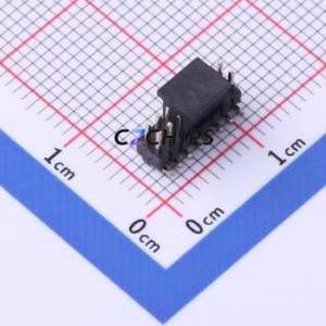 PZ127VS-12-16-H16-4.5-R Pin Header SMD,P=1.27mm Connector ( Pin Structure: 2x8P )( Pitch: 1.27mm )( Row Spacing: 1.27mm ) - Product Image 1