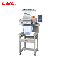 Machine à broder CBL à tête unique pour sacs à ordinateur/chaussures/chaussettes/patchs/tissus