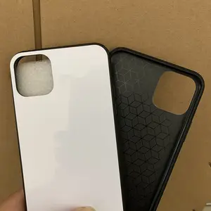 Funda de teléfono móvil con impresión Uv, paquete resistente, térmica, negra, para imprimir, vacío, transferencia de calor, 13, 12 y 11