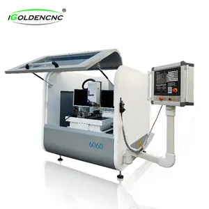 Igoldencnc ağır metal ATC makinesi 6090 profesyonel cnc metal kalıp freze makinesi bakır