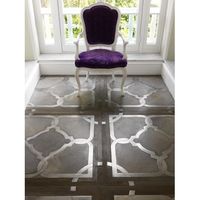 Dalles de parquet en chêne véritable haut de gamme, couche supérieure de 4 mm, motif chevrons, 600x600 mm, installation flottante, décoration moderne pour la maison