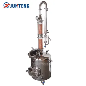 Equipo de extracción de aceite esencial para plantas, máquina de destilación de vapor de 100l