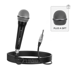 Micro có dây S58 bán chạy, chuyên nghiệp dành cho nhà thờ, màu đen, cầm tay, micro karaoke, đầu nối XLR, chất liệu kim loại - Product Image 1