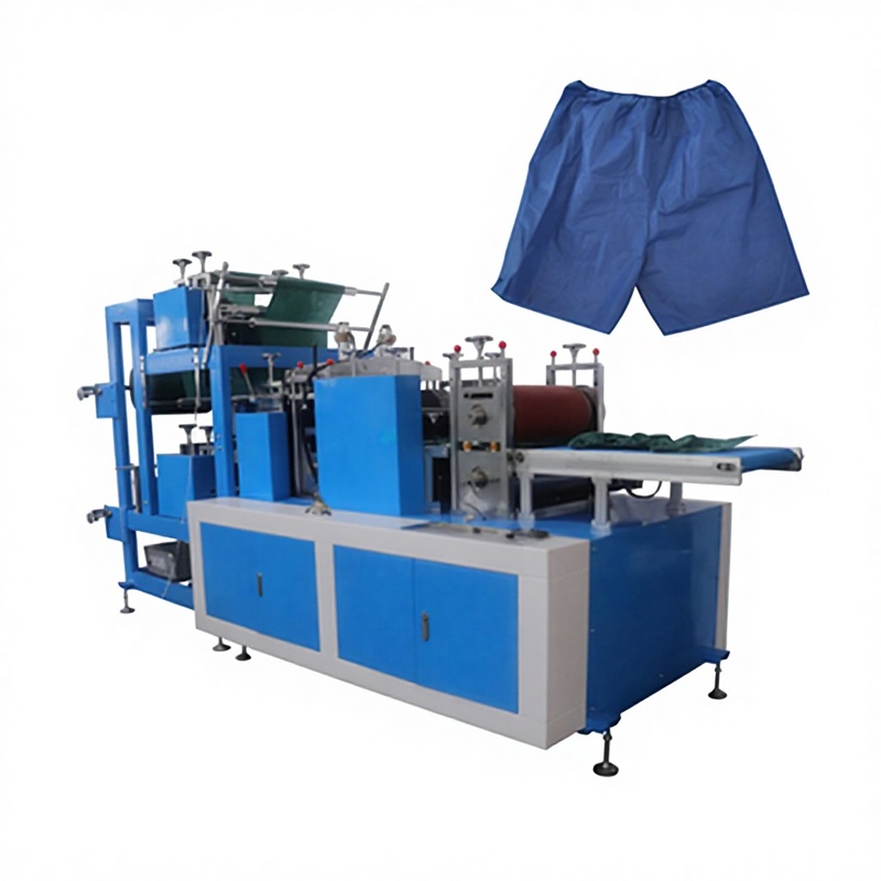 Automatic Disposable Men Underwear Shorts Making