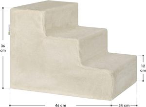 Couvert de peluche lavable chien rampe lit canapé canapé couverture beige escaliers <span class=keywords><strong>pour</strong></span> <span class=keywords><strong>animaux</strong></span> de compagnie - Product Image 2