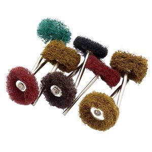 1pcs Mini Drill Brosse abrasive Nylon <span class=keywords><strong>Polissage</strong></span> Roue de <span class=keywords><strong>polissage</strong></span> <span class=keywords><strong>Dremel</strong></span> Outil à main rotatif Accessoires Set Rust Remover - Product Image 4