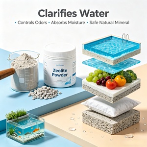 <span class=keywords><strong>Zeolita</strong></span> Clinoptilolita Natural para Filtro <span class=keywords><strong>de</strong></span> Piscina, 2-4mm, Granular, Tratamiento <span class=keywords><strong>de</strong></span> Agua, Calidad Garantizada - Product Image 5