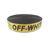 Sangles en Nylon Jacquard tissé, Logo personnalisé, 50 pièces, 35mm