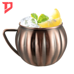 Venta al por mayor 500ml de acero inoxidable cóctel champán Martini y copas de calabaza para fiestas de Halloween favores de fiesta - Product Image 4
