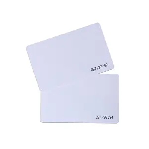 Printer Inkjet kartu PVC plastik kosong putih dapat dicetak