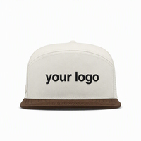 Casquettes personnalisées bicolores perforées au laser, imperméables et à séchage rapide, avec logo en caoutchouc personnalisé, logo brodé, logo imprimé à l'écran, casquettes de golf