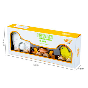 لعبة خشبية لتدريب الأطفال على المشي بحبل سحب للصيصان والبط، مناسبة للرضع، لعبة تعليمية للأطفال. - Product Image 6