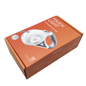 สายจูงสุนัขไนล่อนยืดหดได้5ม., ไฟฉาย LED เชือกจูงสุนัขขนาดเ<span class=keywords><strong>ล</strong></span>็กกลางอุปกรณ์สำหรับจูงสุนัขลาดตระเวน - Product Image 6