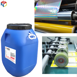 Sinh thái thân thiện với nước dựa trên trực tuyến có độ bóng cao véc ni giấy có độ bóng cao bao bì varnishing Acrylic Copolymer nhũ tương - Product Image 3