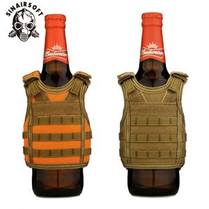 New Tactical Beer Vest JPC Mini Molle Vests Beverage <b>Cooler</b> Holder Adjustable for 12oz or 16oz Cans or Bottles - Product Image 5