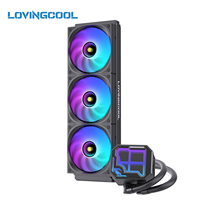 Kit de refroidissement liquide pour PC LOVINGCOOL, refroidissement par eau DIY, logo personnalisé OEM, refroidisseur liquide 120/240/360 mm, refroidisseur AIO pour processeur, fabricant d'origine