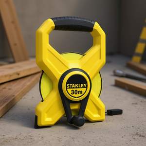 Stanley Tape Measure 30m Open <b>Frame</b> Fiberglass - Product Image 3