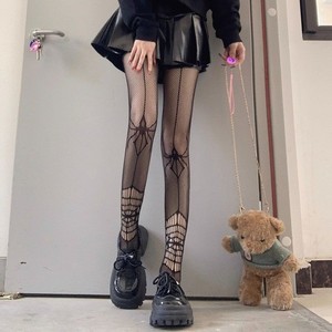 Dark Goth <span class=keywords><strong>Araignée</strong></span> Creux <span class=keywords><strong>Filet</strong></span> <span class=keywords><strong>De</strong></span> Pêche Doux Cool Hot Girl Noir Femme Bon Match Show Mince Bas Collants - Product Image 3