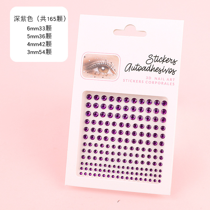 (printed card opp bag) 3.4.5.6 dark purple