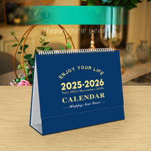 Nouveau calendrier <span class=keywords><strong>de</strong></span> bureau anglais, calendrier <span class=keywords><strong>de</strong></span> bureau, planification <span class=keywords><strong>de</strong></span> calendrier, commerce extérieur transfrontalier, 2026-2028 - Product Image 1