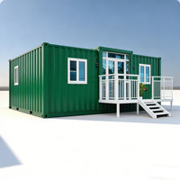 Prix d'usine – Bureau modulaire préfabriqué extensible à double aile pour projets de développement immobilier