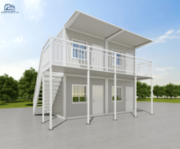 Maison conteneur modulaire préfabriquée en acier galvanisé ZN, avec panneaux sandwich isolés, pour hôtel, salon mobile ou dortoir.