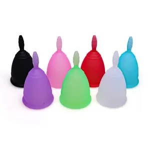 Wholesale Foldable Reusable Collapsible Women Period Menstrual Cup