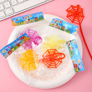 Stretchable Sticky <b>Spider</b> Web Stress Relief <b>Toy</b> For Kids Geometric Shape Plastic Venting Frustration Relief - Product Image 3