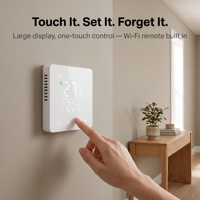 Thermostat de chaudière à gaz à contact sec 3A, télécommande console web BMS, gestion de flotte d'appareils, alarme de panne