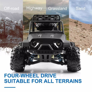 Voitures RC tout-terrain haute vitesse à l'échelle 1/18, 2.4G, 4x4, télécommandées, véhicules d'escalade RC radiocommandés, jouets - Product Image 4