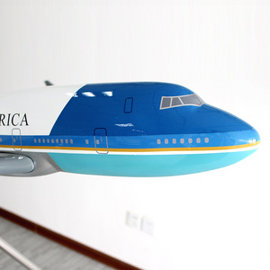 Enviado a nivel mundial B747 1,2 M modelo de avión de fibra de vidrio 120CM 747 coleccionista de aviación sueño regalo de lujo corporativo - Product Image 3