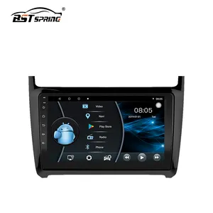 Bosion-autoradio Android, Navigation GPS, lecteur DVD, système multimédia, pour voiture VW POLO (2011-2016)