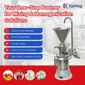 मूंगफली तिल मिर्च मिर्च तिल मक्खन चक्की मशीन कोलॉइड मिक्सर स्वचालित मूंगफली मक्खन बनाने की मशीन - Product Image 2