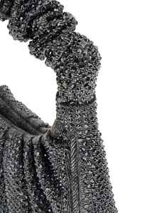 Sac de créateur d'approvisionnement direct JW Pei fermeture magnétique cristaux gris foncé Gabbi sac à main doublé à l'intérieur avec poche pour cartes - Product Image 4