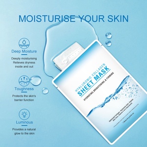 Masque facial hydratant et raffermissant au collagène et à l'acide hyaluronique, 25g, vente en gros d'usine - Product Image 4
