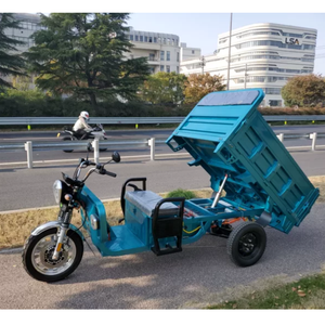 Camión Volquete Eléctrico Agrícola de Tres Ruedas de Servicio Pesado COC EEC 45KM/H 25KM/H en Almacén de Alemania - Product Image 1