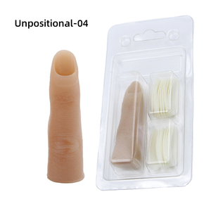 Silicone Artificial Bendable Finger <b>Nail</b> <b>Practice</b> 20 Tips Human <b>Hand</b> Salon Manicure Training Mannequin Showing Tool Set Pack - Product Image 2
