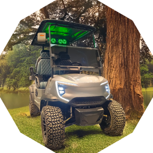 Mini voiturette de golf électrique au lithium 72V à prix compétitifs 4 + 2 places - Product Image 2