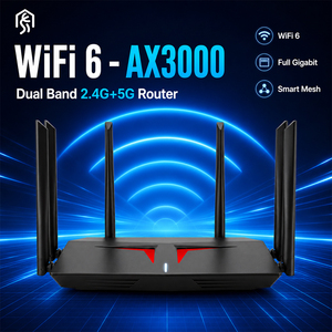 Router de alta velocidad Dual-Band 2.4G&5G AX3000 WiFi6 R630C con red Mesh y Smart Roaming - Product Image 2