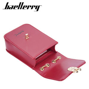 Sac à téléphone pour femme Baellerry, vertical, carré, avec fermoir à boucle, sac bandoulière à chaîne, léger, pour un usage quotidien - Product Image 2