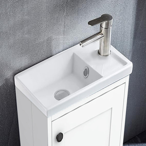 <span class=keywords><strong>Mueble</strong></span> de baño moderno lujoso <span class=keywords><strong>pequeño</strong></span> conjunto de muebles de baño de madera gabinete de baño con <span class=keywords><strong>lavabo</strong></span> - Product Image 3