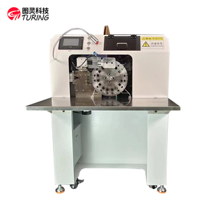 TR-100ST-03 bán tự động cáp lớn phổ nhiệt co lại ống chèn và nướng ống cách điện dây threading dây máy - Product Image 1