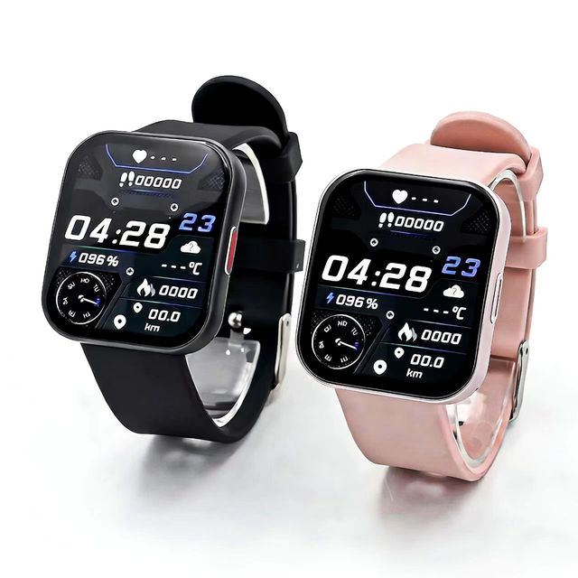 Luxury Sports Smart Watch Ultra-thin Curved AMOLED BT Call Health Fitness Tracker Wristband Men Women Uomo Relojes Smart Watch