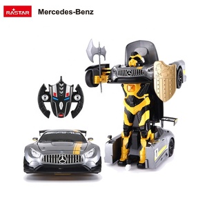 Rastar Benz Mercedes-benz GT3 Voiture <span class=keywords><strong>Robot</strong></span> <span class=keywords><strong>Transformable</strong></span> Sous Licence Kit Jouet Voiture Plastique R/C 1:14 Unisexe Modèle Plastique 74800 - Product Image 5