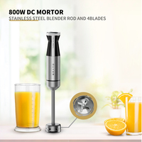 Mixeur plongeant électrique de haute qualité 2025 en acier inoxydable, robot culinaire manuel pour usage domestique, poussoir allemand