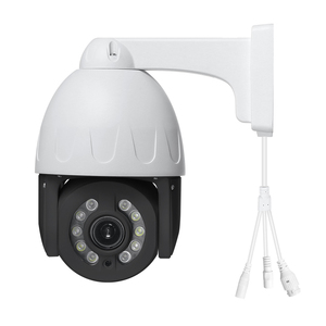 Caméra IP PTZ POE 6MP avec zoom optique 10X, audio bidirectionnel, IR 50m, IP66, capteur CMOS grand angle pour extérieur, stockage sur carte, HD276B-PZ 6MP - Product Image 3