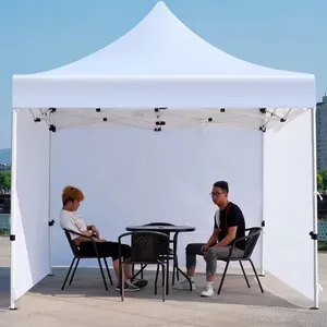 Factory Made HOMG JINFUN 3x3 Automatic Gazebos Stretch Beach Marquee Pop Up Canopy Advertising Party Trade Show Tent For Events