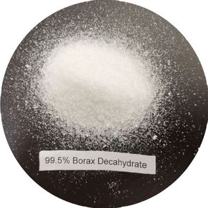 Marca China CAS No. 1303-96-4 Bórax Decahidratado, Pureza 95% Cristal blanco Tetraborato de sodio Decahidratado para minería de oro - Product Image 1