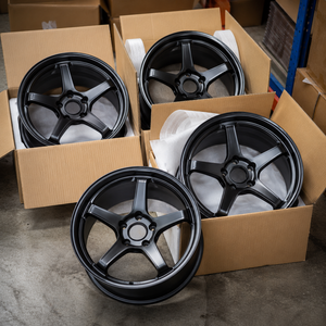 Rines de Aluminio Forjado XL Estilo <span class=keywords><strong>GT</strong></span> de 17, 18, 19 y 20 Pulgadas para AUDI, HONDA, SUBARU, <span class=keywords><strong>NISSAN</strong></span>, 5x112, 5x100, 5x114.3, Cinco Radios, Gran Venta - Product Image 6