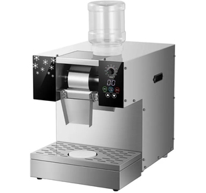 Macchina automatica commerciale per ghiaccio rasato raffreddato ad acqua materiale in acciaio raffreddato ad aria rasoio motorizzato macchine per la lavorazione degli alimenti - Product Image 1